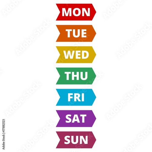Weekly calendar