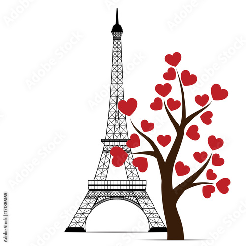 Icon of Eiffel tower