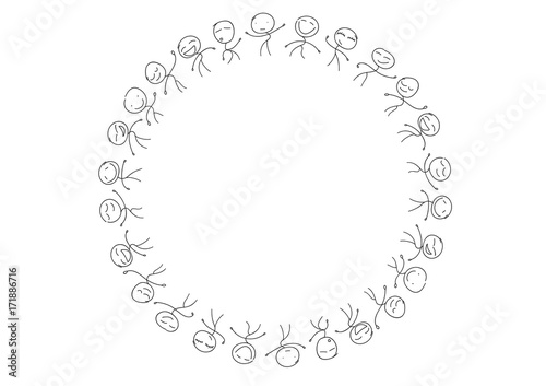 girotondo, amicizia, comunità, pace