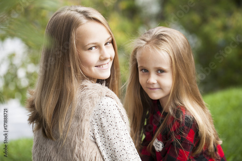 Two sisters girls © Andrey_Arkusha