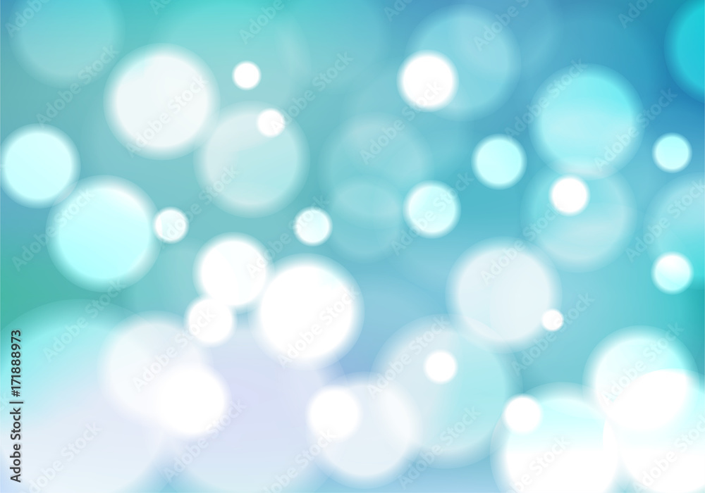 Cool lights background bokeh Illustration