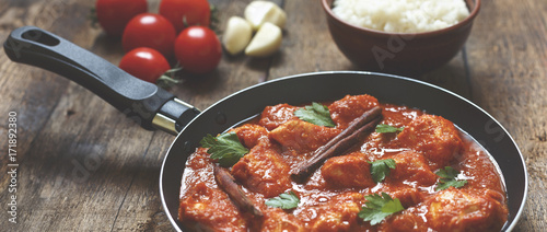 Indian chicken curry