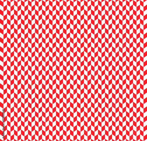 Checkered seamless pattern red