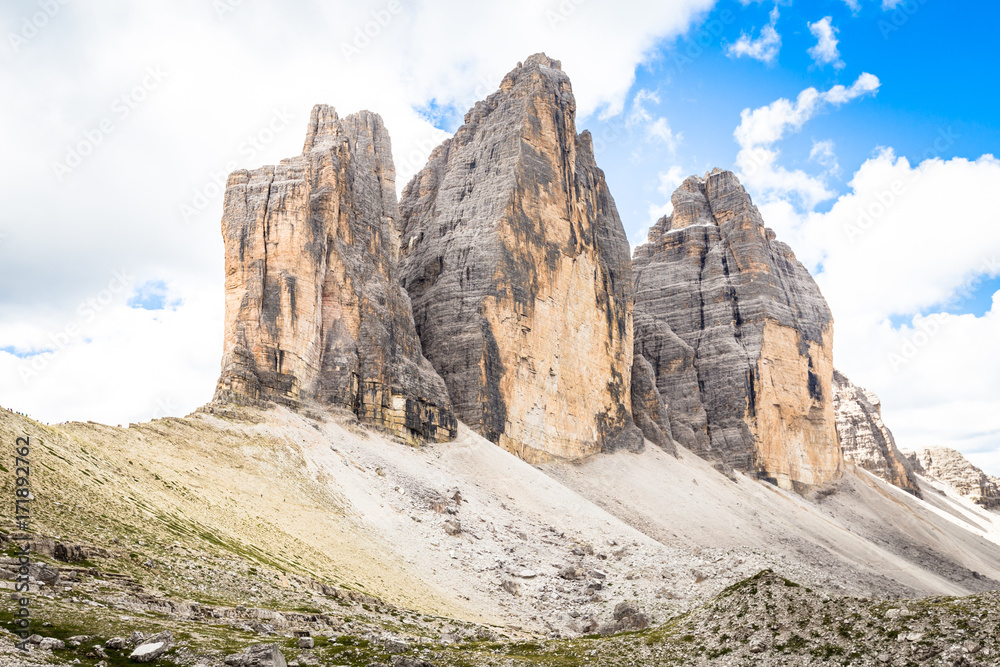 Landmark of Dolomites - Tre Cime di Lavaredo