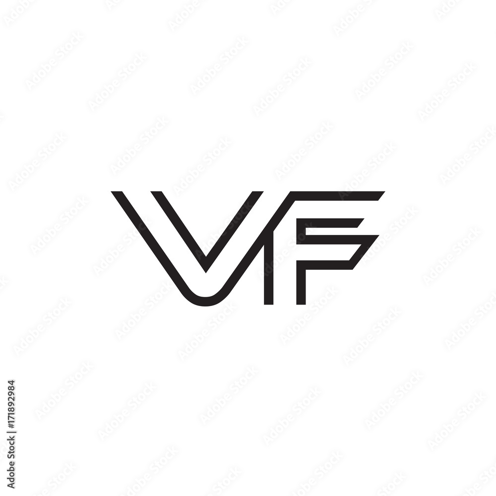 initial letter logo line unique modern VA to VZ initial letter logo line unique modern VA to VZ