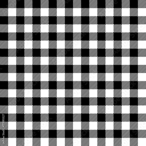 Gingham seamless plaid pattern