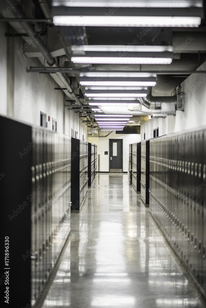 Lockers in School