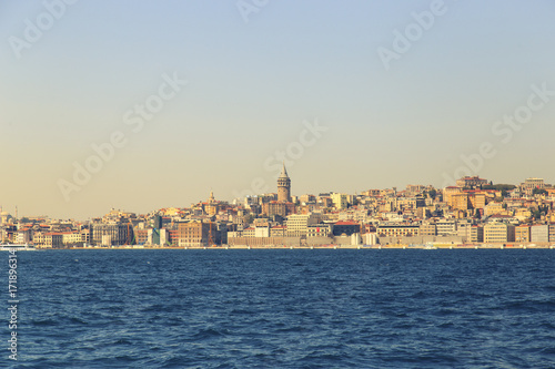 View of Galata Tower From a Sunny Day