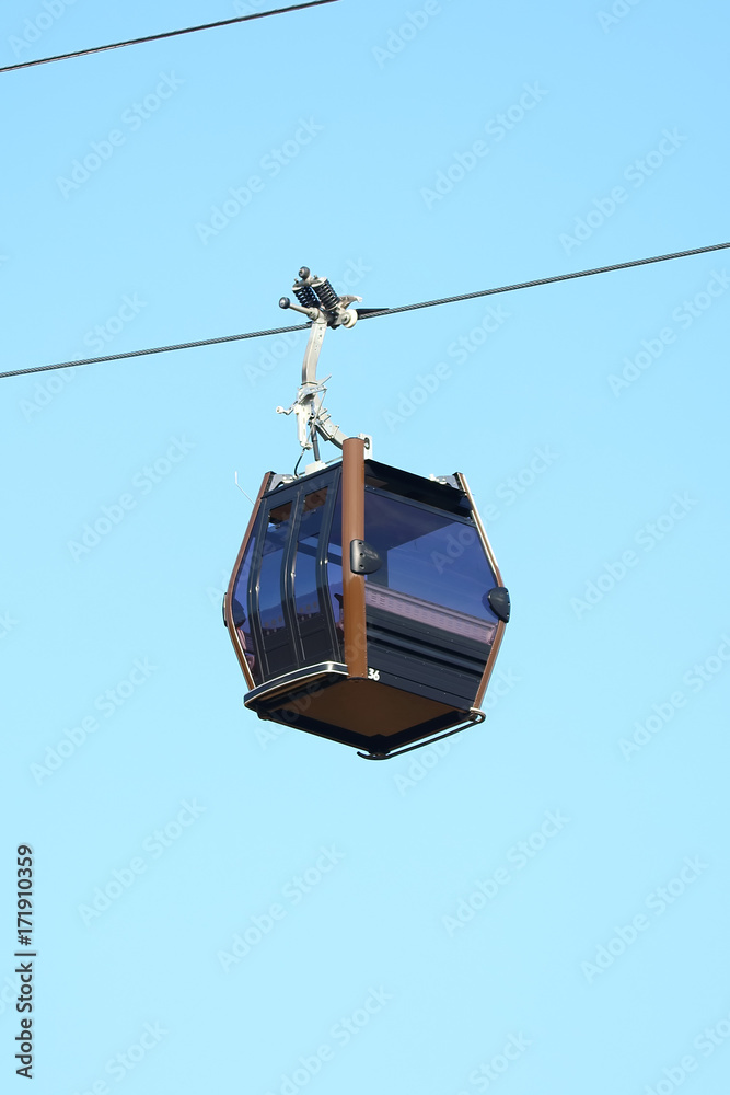 Funicular Cable Railway. Ropeway. Cable car Funicular Cable Railway. Ropeway. Cable car