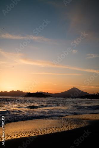 Mount,Fuji,and,Enoshima,Shonan,Kanagawa,Japan © kenstock
