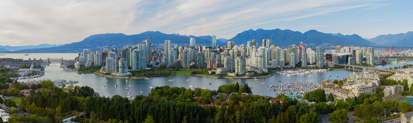 Fototapete Kanada Panorama von Vancouver BC  © clarke