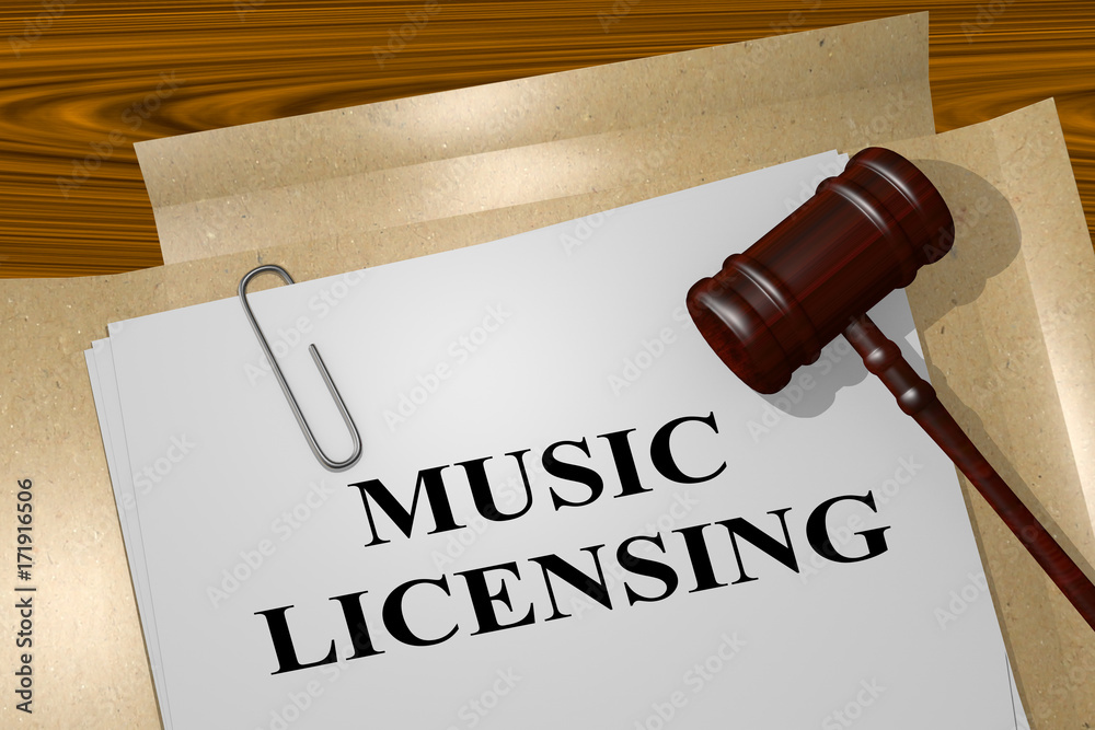 Music Licensing concept Music Licensing concept