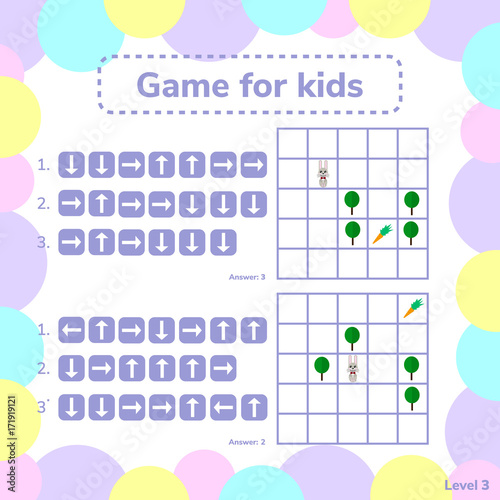 vector illustration. game for preschool kids. rebus for children