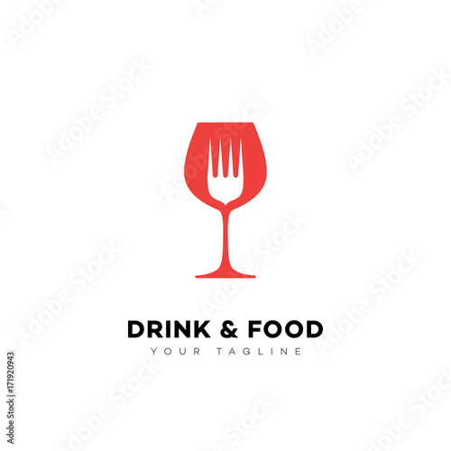 Drink and food logo