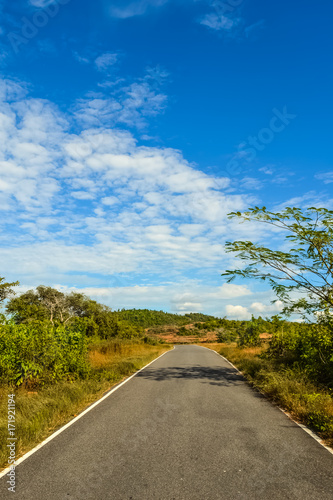  Beautiful Smooth Roads of South Goa with Amazing View, India © Vikram