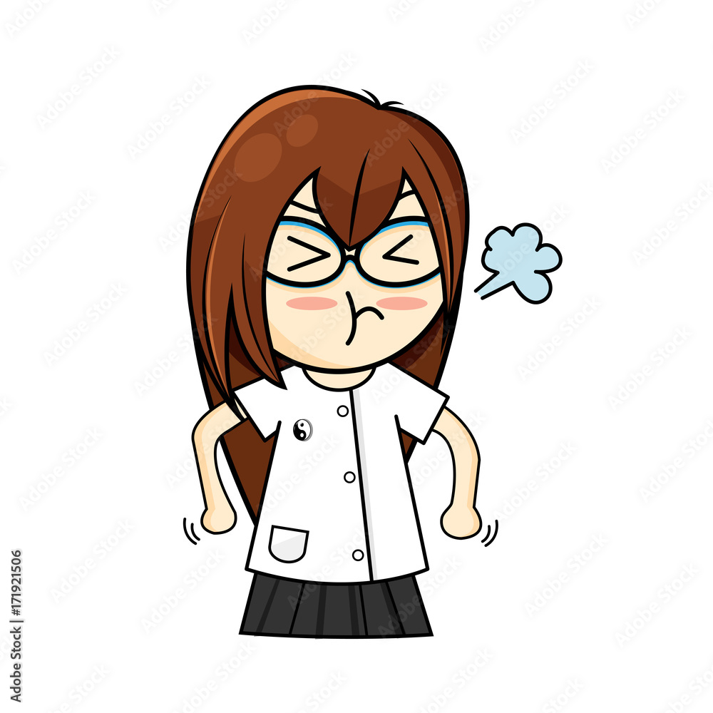 Female chinese doctor has various facial expressions many emotion Female chinese doctor has various facial expressions many emotion