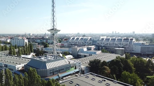 Berlins Messe Funkturm - Aerial Flight photo