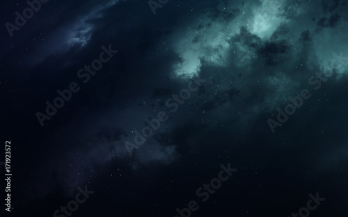 Nebula. Science fiction space wallpaper  incredibly beautiful planets  galaxies  dark and cold beauty of endless universe. Elements of this image furnished by NASA