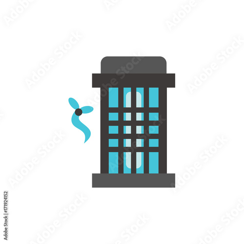 Electric mosquito trap icon