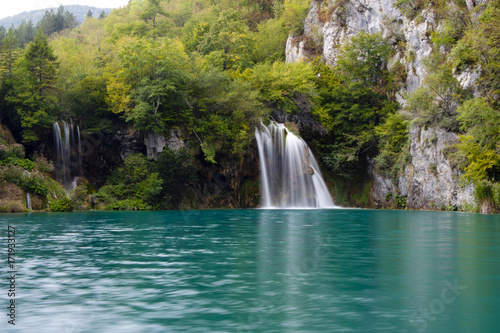 Wasserf  lle in Kroatien an den Plitvicer Seen