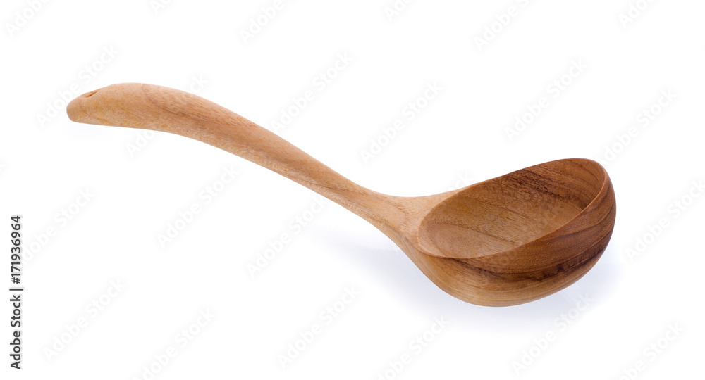 wooden spoon isolated on a white background wooden spoon isolated on a white background