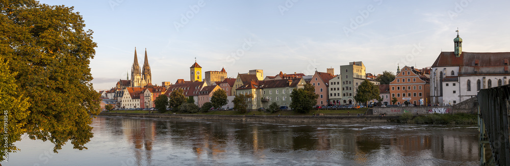 Regensburg an der Donau, Bayern, Deutschland