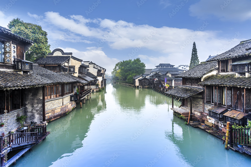 Fototapeta premium China ancient town, Wuzhen