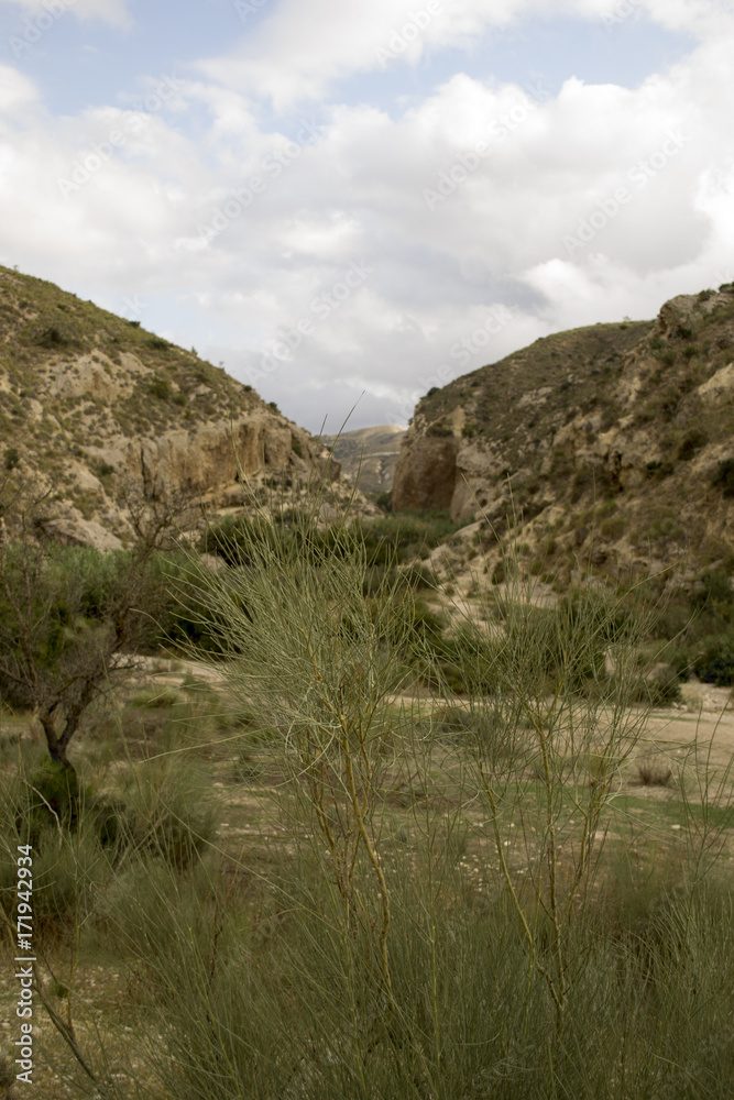 hiking landscapes in almeria