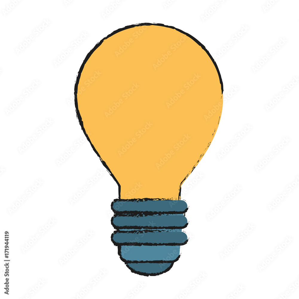 Obraz premium regular lightbulb icon image vector illustration design