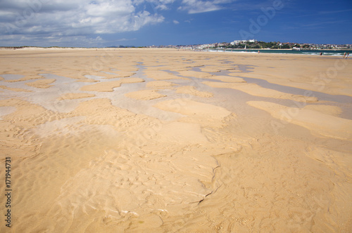 wide expanse of sand at El Puntal