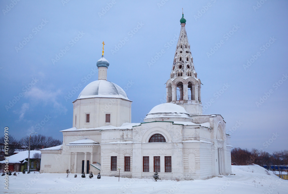 Obraz premium The Cathedral Of Holy Trinity. the city of Serpukhov, Moscow oblast