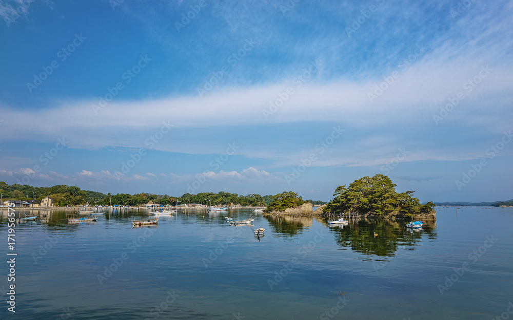 日本三景　松島の風景