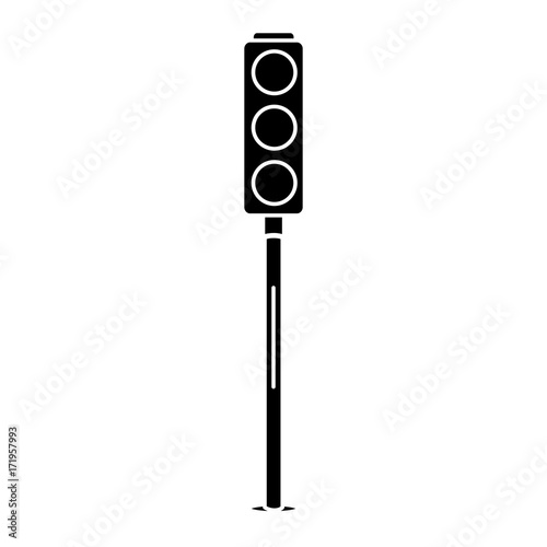 traffic light sign icon