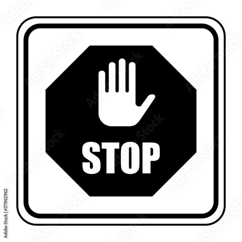 Logo stop.