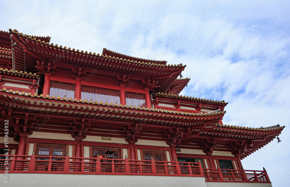 Buddha Tooth Relic Temple at China town, Singapore Buddha Tooth Relic Temple at China town, Singapore