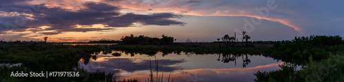 Sunset at Merritt Island National Wildlife Refuge, Florida