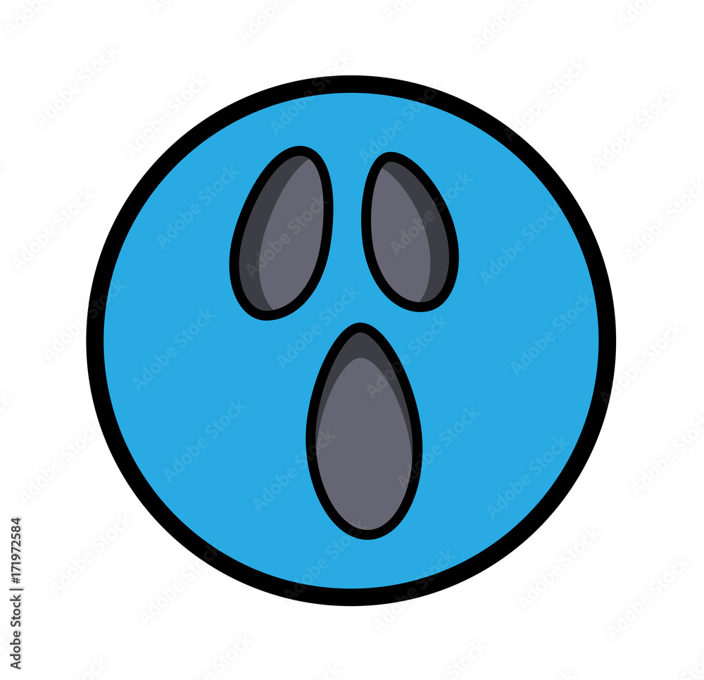 Scared Cartoon Face Expression Scared Cartoon Face Expression