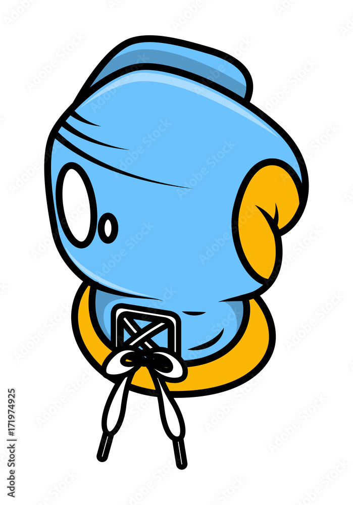 Retro Boxing Glove - Clip-art vector illustration Retro Boxing Glove - Clip-art vector illustration