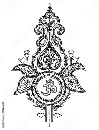 Symbol lord shiva om.template