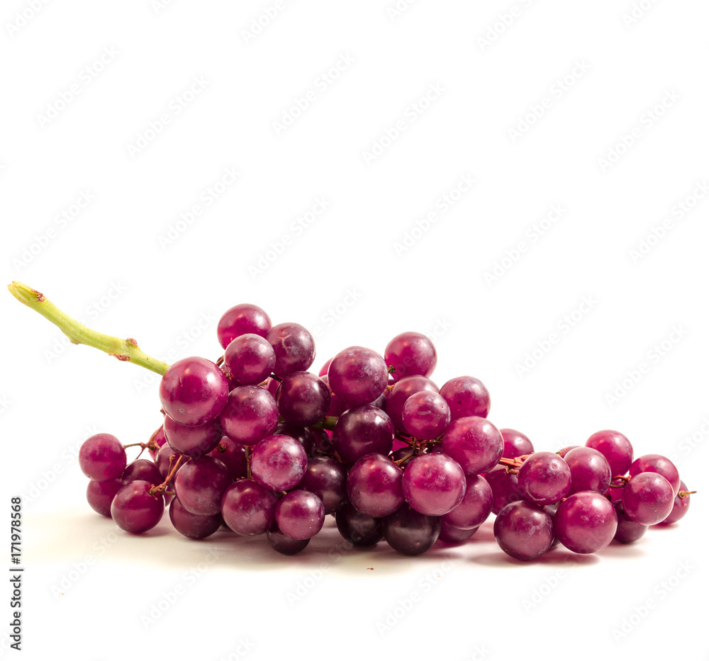 Grapes isolate on white Background