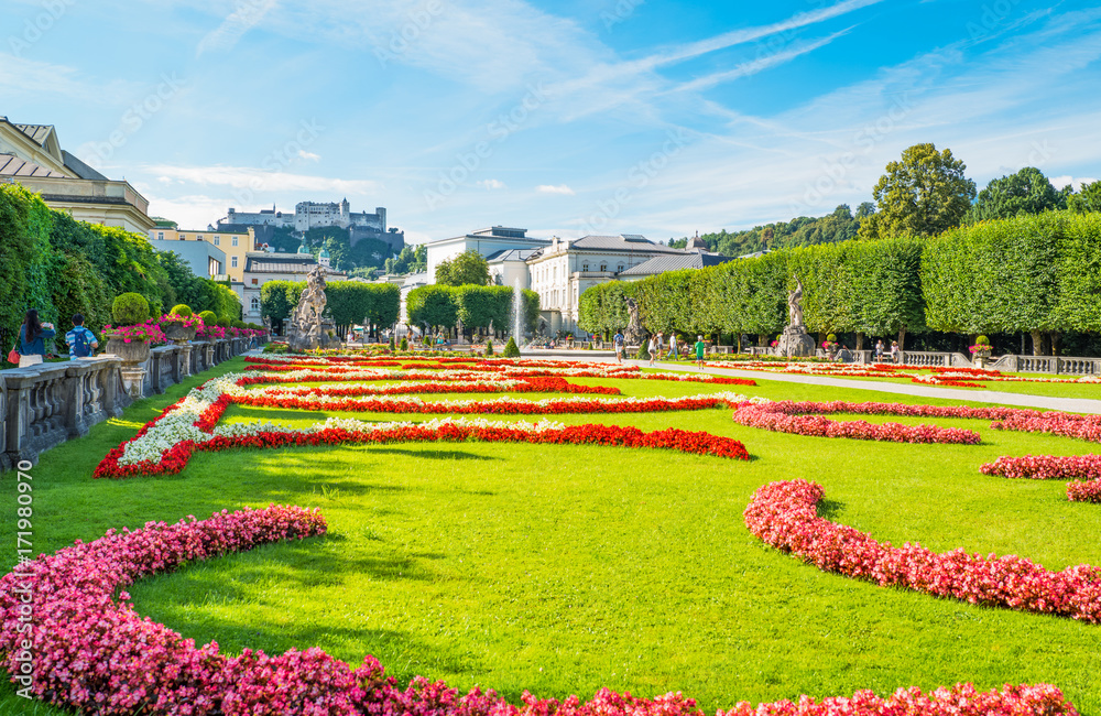 The historic places of Salzburg