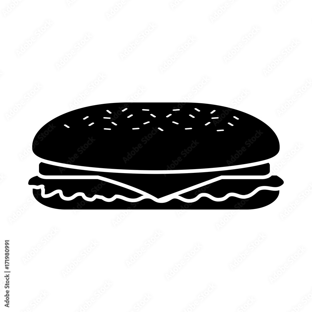 fast food sandwich menu restaurant lunch vector illustration fast food sandwich menu restaurant lunch vector illustration