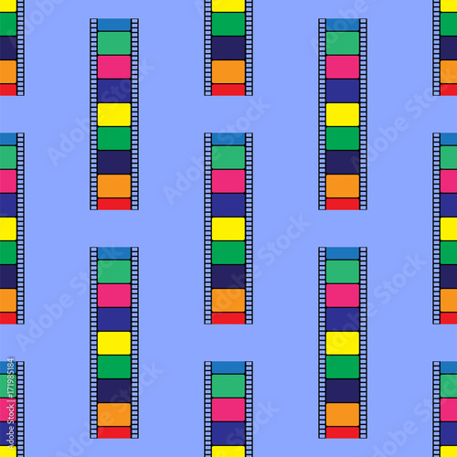 Colored Stripe Seamless Pattern
