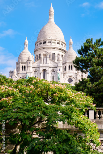 The Basilica of the Sacre Coeur in Montmartre, Paris фототапет