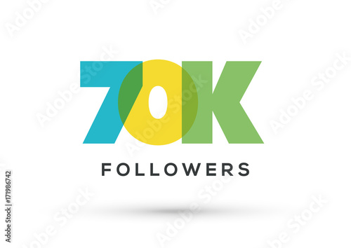Acknowledgment 70 000 Followers