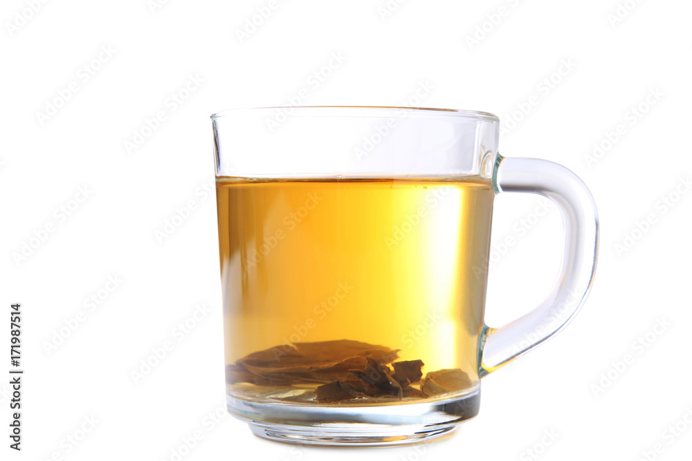 Cup of tea on white background Cup of tea on white background