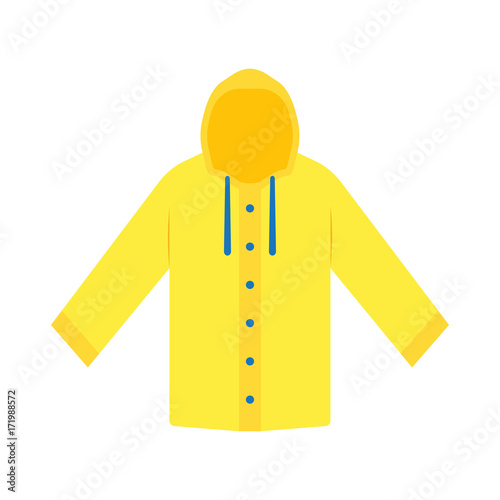 Yellow raincoat waterproof clothes