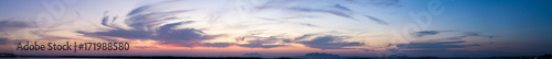 Late Sunset Horizon Sky