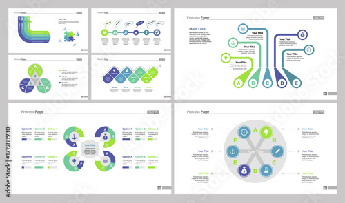 Business Efficiency Diagram Set