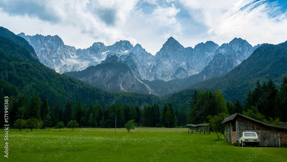 Julian alps in Slovenia Julian alps in Slovenia